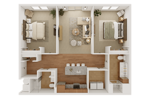 The Hamilton Floor Plan at Mallory Ridge, Bloomfield, 06002